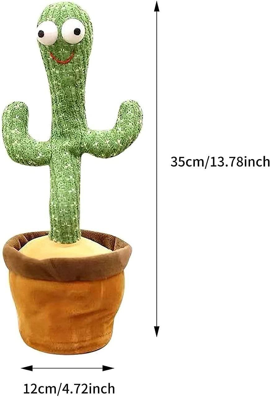 LED Musical Dancing and Mimicry Cactus Toy